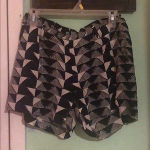 Anthropologie Broadway&broom size 2 shorts silk